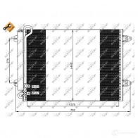 Радиатор кондиционера NRF 26W4 S0 35614 8718042024961 1787837 - Изображение 6