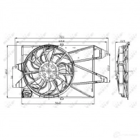 Радиатор кондиционера NRF 8718042074454 35790 1787935 81T T967 - Изображение 3