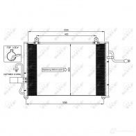 Радиатор кондиционера NRF 1787795 XUR BFU 8718042024503 35568 - Изображение 5