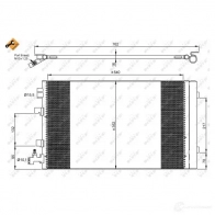 Радиатор кондиционера NRF 35932 1788048 J9 DSPFD 8718042108814 - Изображение 6