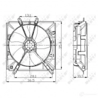 Радиатор кондиционера NRF 1787943 8718042077295 35798 Y9 S9V - Изображение 4
