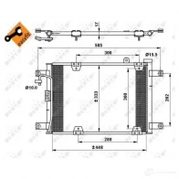 Радиатор кондиционера NRF 35768 N HLGC 1787914 8718042055347 - Изображение 2