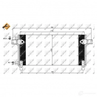 Радиатор кондиционера NRF 35620 1787843 8718042025029 JPQ O3 - Изображение 6