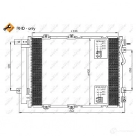 Радиатор кондиционера NRF 1787750 9QEEG P 35519 8718042024015 - Изображение 4