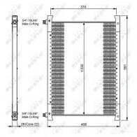 Радиатор кондиционера NRF 8718042020062 35064 1787512 RSH 3N4C