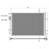 Радиатор кондиционера NRF 350492 SO9X 3A Hyundai i20 (GB, IB) 2 Хэтчбек 1.2 75 л.с. 2014 – наст. время