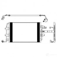 Радиатор кондиционера NRF 7 8JZ5 1424953662 350251 8718042180452