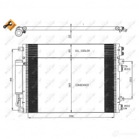 Радиатор кондиционера NRF 350188 1424953661 W I9L1X 8718042178916 - Изображение 3