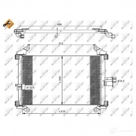 Радиатор кондиционера NRF TEG5 5 350355 1424953684 8718042307439 - Изображение 8