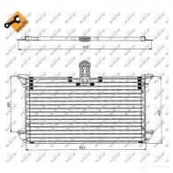 Радиатор кондиционера NRF 8718042020031 AXA I1P6 1787509 35061 - Изображение 2