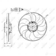 Радиатор кондиционера NRF 35942 8718042115461 L2N655 O 1788058 - Изображение 4