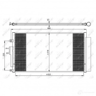 Радиатор кондиционера NRF 8718042148735 S364X B 350071 1787420 - Изображение 1