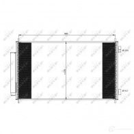 Радиатор кондиционера NRF DT9 B9KQ 35864 1787981 8718042083432 - Изображение 4