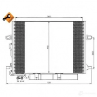 Радиатор кондиционера NRF 2D UXP 8718042023995 1787748 35517 - Изображение 3