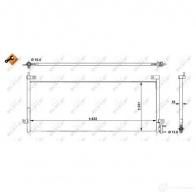 Радиатор кондиционера NRF 1787359 CDYS NN 350009 8718042124128 - Изображение 4