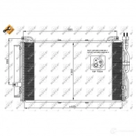 Радиатор кондиционера NRF G VL7VOJ 8718042023612 35478 1787717 - Изображение 2