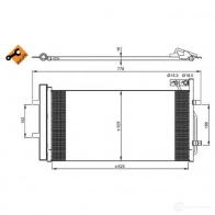 Радиатор кондиционера NRF SRXO5 F 1787378 350029 8718042123985 - Изображение 6