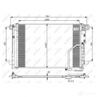 Радиатор кондиционера NRF 8718042076199 1787938 35793 2M 18KE - Изображение 3
