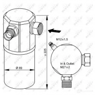 Осушитель кондиционера NRF 8718042018021 33065 1786974 3K HFC - Изображение 1