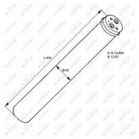 Осушитель кондиционера NRF 33118 1787016 8718042018533 76S L0 - Изображение 6