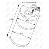 Осушитель кондиционера NRF 1787155 33322 J4NIF7 5 8718042126672 - Изображение 9
