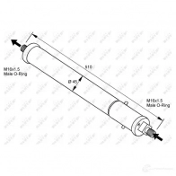 Осушитель кондиционера NRF 8718042018359 33100 1787004 2F MS03