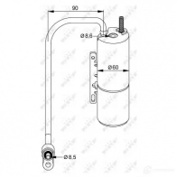 Осушитель кондиционера NRF 8718042019295 U AR71 33202 1787083 - Изображение 5
