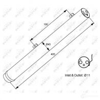 Осушитель кондиционера NRF 8718042164094 1787185 M 7FRJ7A 33353 - Изображение 2