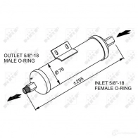 Осушитель кондиционера NRF 8718042128874 33331 K0KO VK 1787164 - Изображение 6