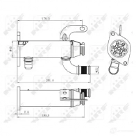 Охладитель EGR NRF 1788912 G03E C 48006 8718042168115 - Изображение 6