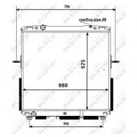 Радиатор охлаждения двигателя NRF JH8O XF 509725 8718042081421 1789842 - Изображение 5