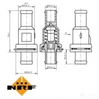 Радиатор охлаждения двигателя NRF 8718042040138 YIUH9 E 58061 1791621 - Изображение 5