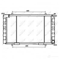 Радиатор охлаждения двигателя NRF 1790318 N12 P7 8718042113825 53070