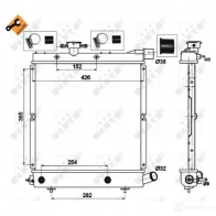 Радиатор охлаждения двигателя NRF 1SL3 5 1789456 8718042030177 50313 - Изображение 2