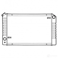 Радиатор охлаждения двигателя NRF 50355 CNH 4UT 8718042030429 1423373400