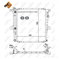 Радиатор охлаждения двигателя NRF M WKEP 53501 8718042037398 1790719 - Изображение 2