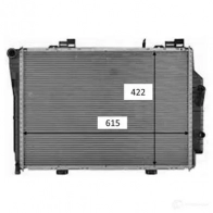Радиатор охлаждения двигателя NRF 8718042162496 58489 F WXLPY4 1791963