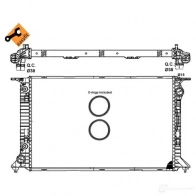 Радиатор охлаждения двигателя NRF 8718042112361 Audi A5 (8T3) 1 Купе 4.2 Rs5 Quattro 450 л.с. 2010 – 2015 ASF162 E 53065