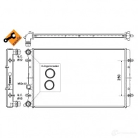 Радиатор охлаждения двигателя NRF 8718042046581 1789787 509529 P7DR N7 - Изображение 7