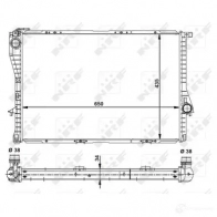 Радиатор охлаждения двигателя NRF E4M0QQ F 8718042037725 1790822 53609 - Изображение 5