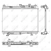 Радиатор охлаждения двигателя NRF 53 CRV6 Ford Fiesta 6 (CB1, CCN) Хэтчбек 1.4 97 л.с. 2008 – 2024 53043 8718042111067