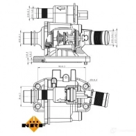 Радиатор охлаждения двигателя NRF 8718042039163 54694 1791372 X Z7Y6FG - Изображение 2