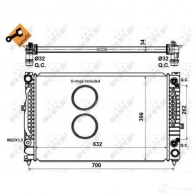 Радиатор охлаждения двигателя NRF IRNE 0B 519504 1789972 8718042047915 - Изображение 5