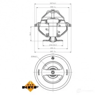 Радиатор охлаждения двигателя NRF 2P 5OE5 1437708137 550027 - Изображение 2
