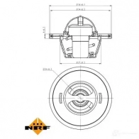 Радиатор охлаждения двигателя NRF 550039 1437713858 L 6SBN - Изображение 2