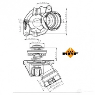 Радиатор охлаждения двигателя NRF 1791497 56049 8718042152039 HP3D I - Изображение 2