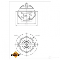 Термостат NRF YWU8 5 725181 1438022822