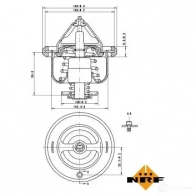 Термостат NRF 725108 1438022776 U6B7 ED - Изображение 5