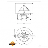 Термостат NRF 1438022913 DK 4GJM 725120 - Изображение 5