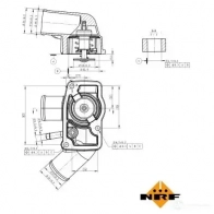 Термостат NRF 1438022941 P06 NI 725010 - Изображение 5